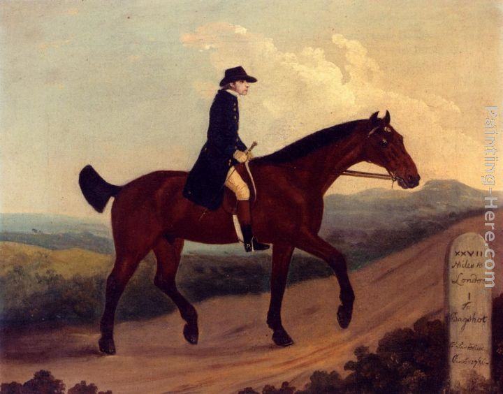 Francis Sartorius A Horseman On The Road To Bagshot